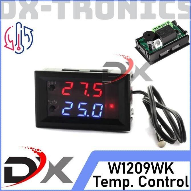 W1209WK Temperature Controller Digital Thermostat AC Mobil W1209 WK              DX-Tronics
