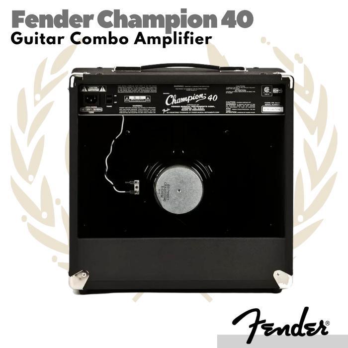 Fender Champion 40 Guitar Combo Amplifier | Ampli Spiker Gitar Listrik Original Dan Terpercaya