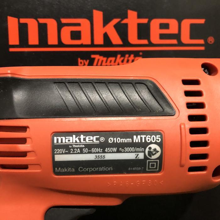 Bor Maktec 10Mm Mt 605 / Bukan Mt60 Original Dan Terpercaya