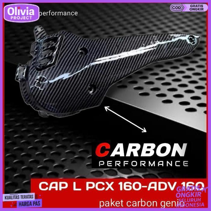 Terlaris Cap L Pcx 160 Carbon Keongan Pcx 160 Carbon Cover Duk Pcx 160 Carbon / Keongan Pcx 160 Carb