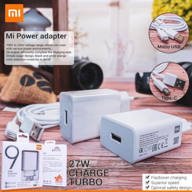 QualityTerbaik- CHARGER XIAOMI MI9 27W TURBO ORIGINAL 27W