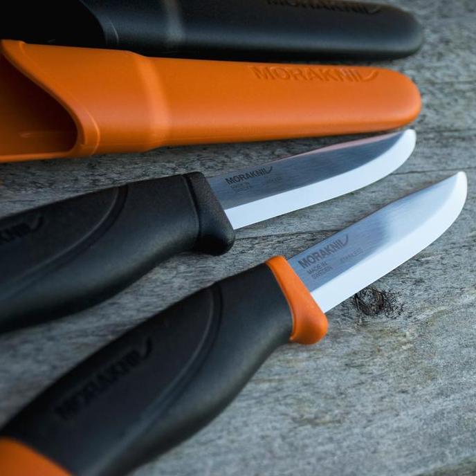 Spesial Morakniv Companion (S) - Stainless Steel / Bushcraft Outdoor Knife