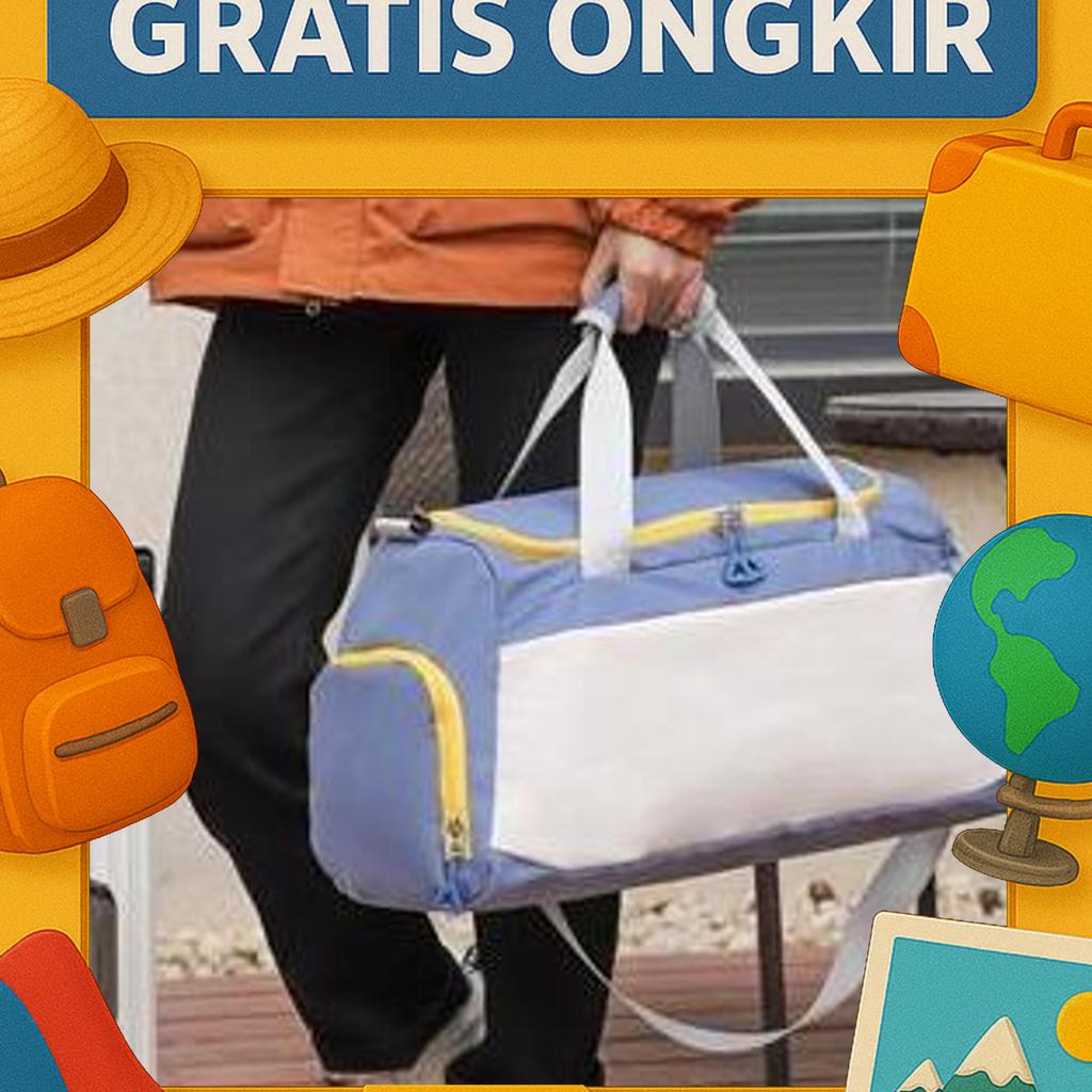 [ Taleta ] Tas Gym Unisex Merek Hanke Bk3100