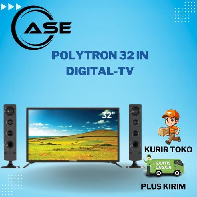 Terlaris Tv 32 Inch Polytron Tower Digital Tv