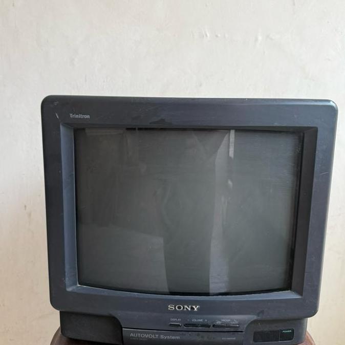 Terlaris Tv Antik Jadul Sony Trinitron 14 Inch Kondisi Nyala