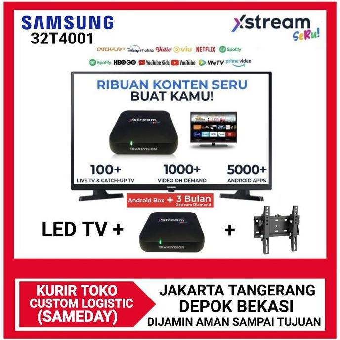Terlaris Samsung Led Digital Tv Smart Android Box Ram 2Gb [32 Inch] 32T4001