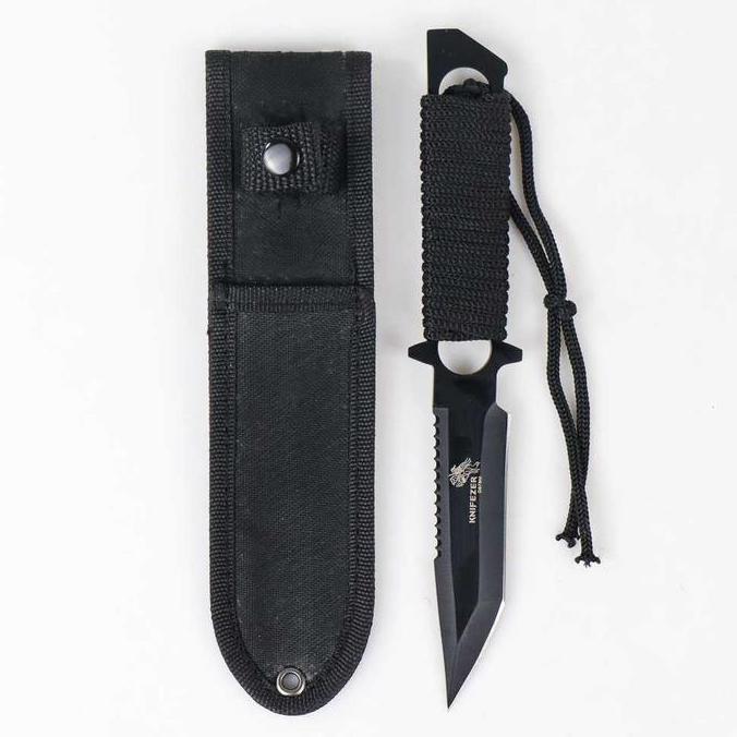 Spesial Fixed Blade Knife, Pisau Tactical Outdoor Survival, Camping