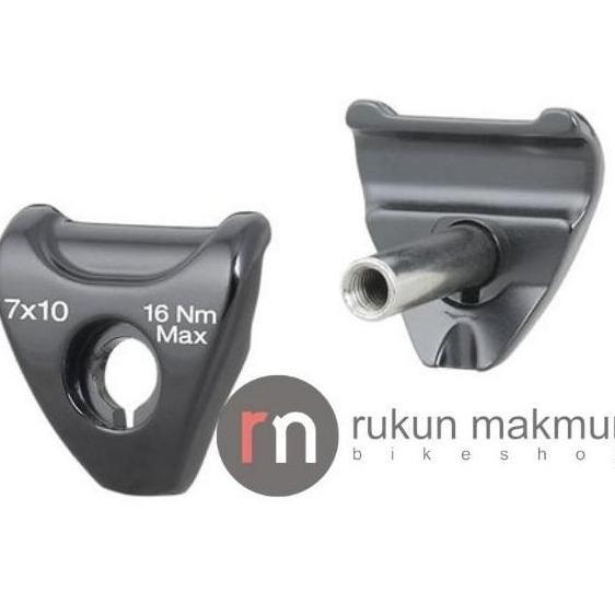 Promo Trek Bontrager Seatpost Part Saddle Clamp Ear 7 x 10 mm Rail Carbon For Seatmast Seat Post Ear