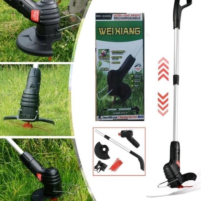 Alat Pemotong Rumput Cordless Mesin Pemotong Rumput Listrik Mini