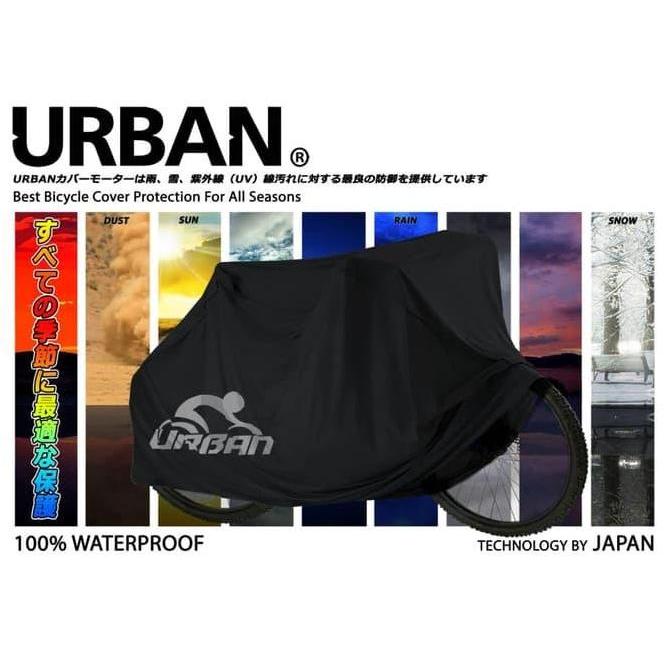 Promo SARUNG SEPEDA BICYCLE COVER URBAN WATERPROOF U DEWASA WIMCYCLE POLYGON Diskon