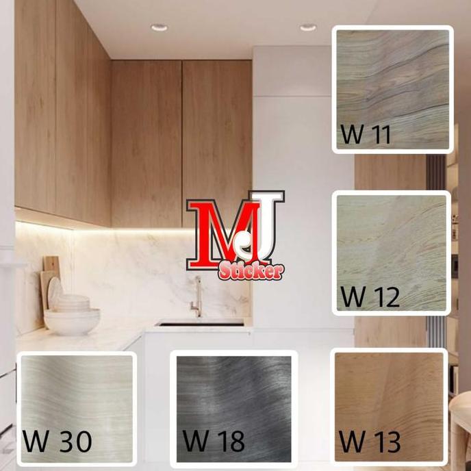 New- stiker lemari wallstiker dinding lemari meja dapur sticker vinyl kayu