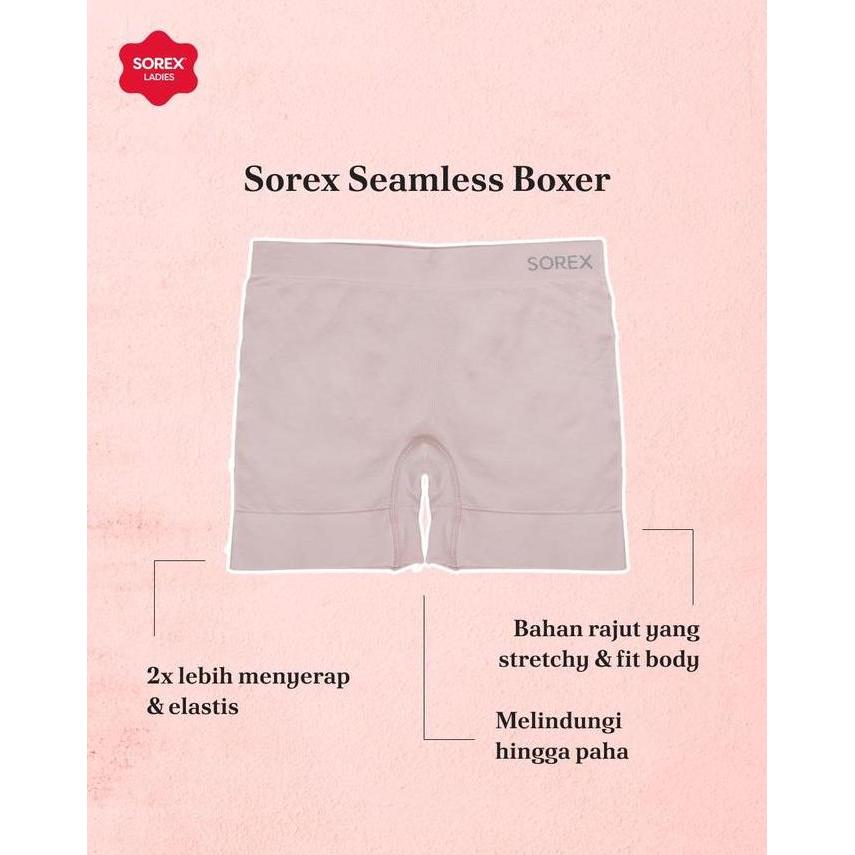 Murah ISI [1pcs] [3pcs] [6pcs] cd celana dalam wanita boxer sorex 35750 hot pants seamless rajut  Pe