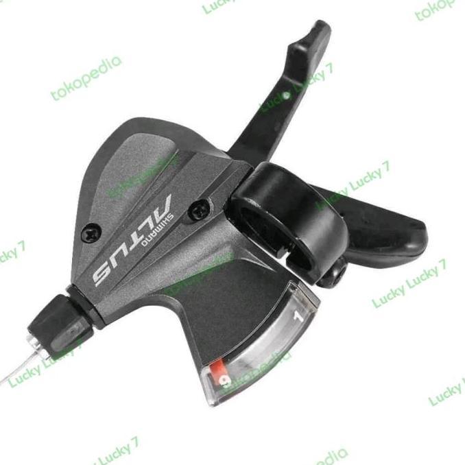 Promo Shifter Shimano 9 Speed Altus SL-M370  Shifter Shimano 3 Speed Altus M370 Shifter 9 Speed Shif