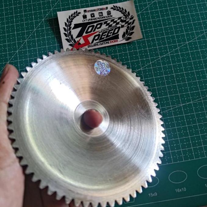 Pulley Custom Beat Fi Stater Kasar Scoopy Fi Kasar Bubut Derajat Kerok Jalur