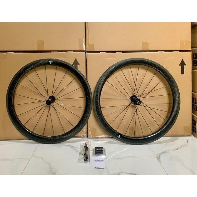 Promo Wheelset carbon Farsports hub DT 240 EXP RIM BRAKE roadbike 700C Diskon