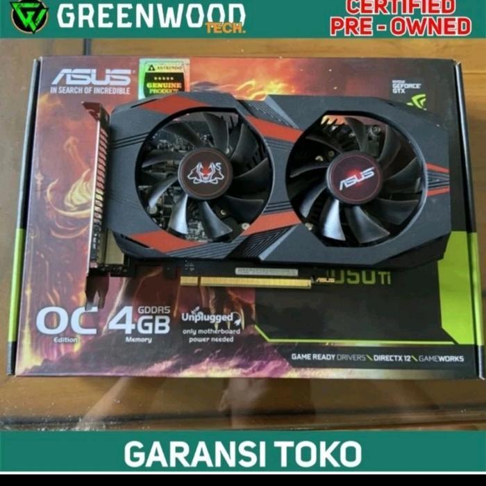 Vga Gtx Vurrion 1050Ti Original Dan Terpercaya