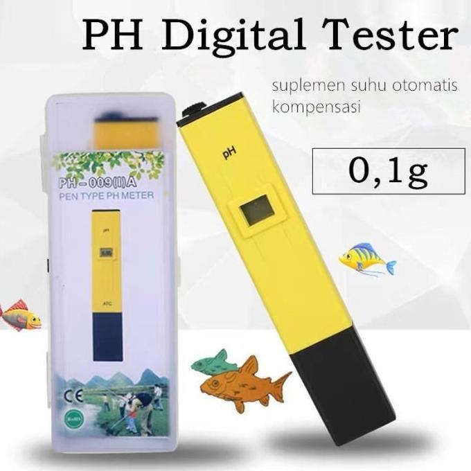 PH Meter PH Digital Tester Alat ukur keasaman air hidroponik kolam