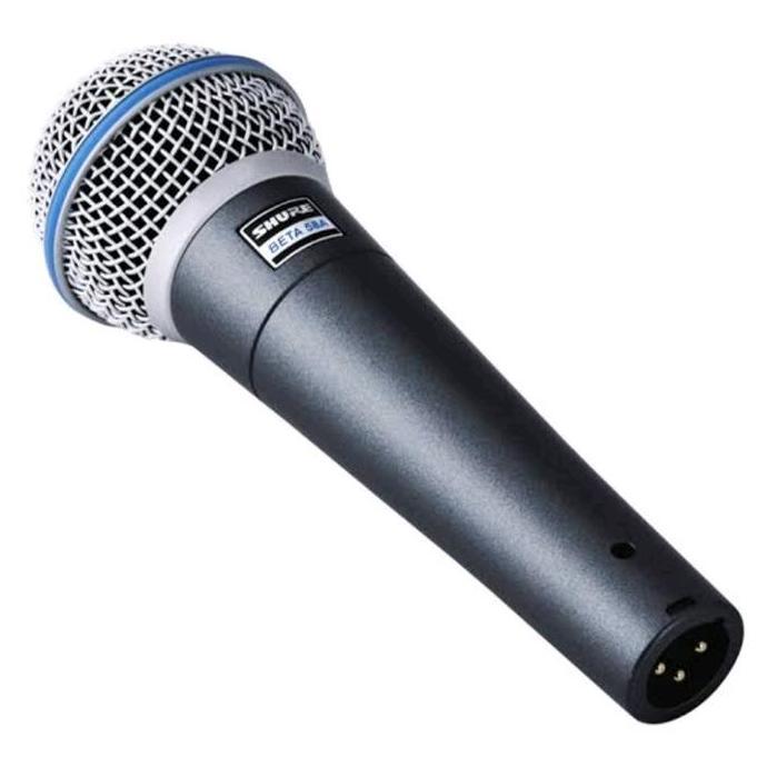Mic Kabel Shure Beta 58A Vokal Dynamic Nirkabel