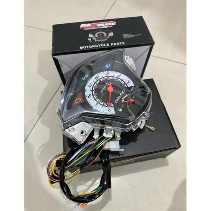SPEEDOMETER KILOMETER BEAT FI INJEKSI 2012 2013 2014 SPEEDOMETER KILOMETER KM KOMPLIT PADDOCK  MOTOR