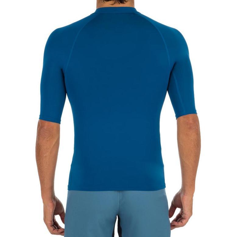 hot decathlon olaian men surf uv top petrole blue - 8485998