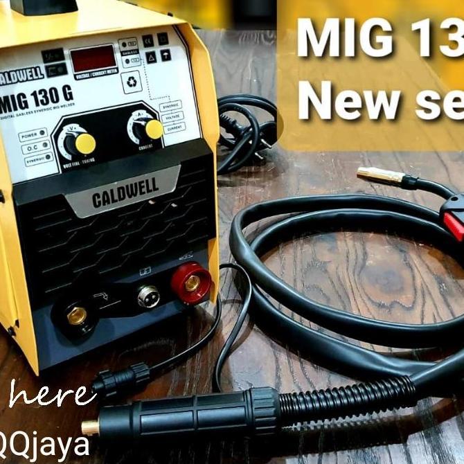 NEW Mesin las Mig 130 G caldwell - Mesin las 3 in 1 MMA - Mig-lift tig