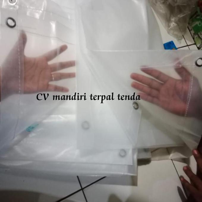 Terjangkau Terpal Plastik Bening Ukn 4X8