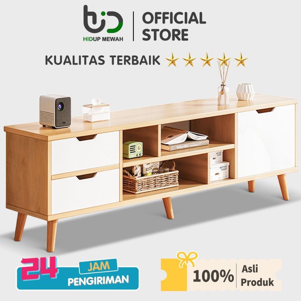Hidup Mewah  Meja TV kayu TV Rak Tv Minimalis Bufet Tv Minimalis Kayu Modern Tv Rak