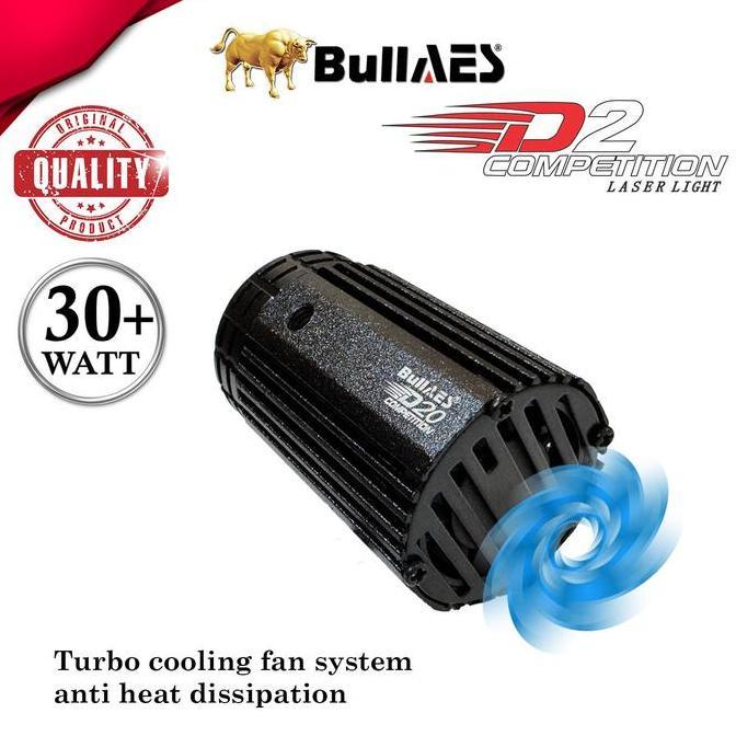 Lampu Tembak D2 Laser Competition 30 Watt Bullaes