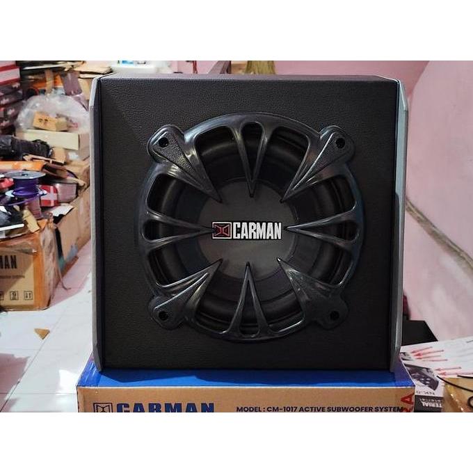 SUBWOOFER AKTIF CARMAN 10INCH BOOMBOXX ORIGINAL DAN TERPERCAYA