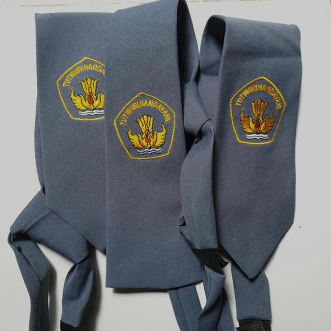 New- dasi sma bordir/dasi sma perekat