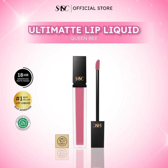 New- SASC Ultimatte Lip Liquid Long-lasting Hydrating Matte Lipcream Waterproof Lipstick Long Lastin