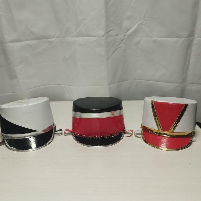 New- Topi pasukan drumband marching SMA/dewasa pria wanita
