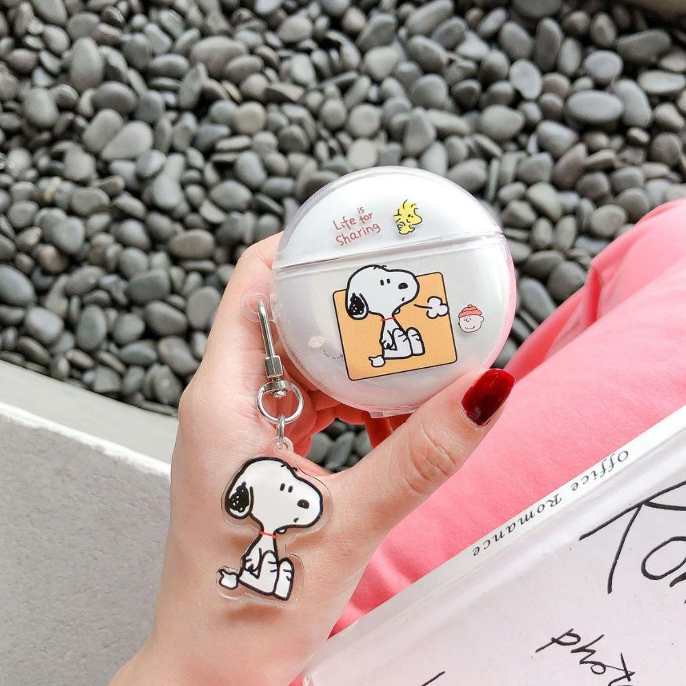 Cuci Gudang Cute Cartoon Case For Pro 6 Tws Wireless Headphones Protective Case Pro 6 Clear Silicone