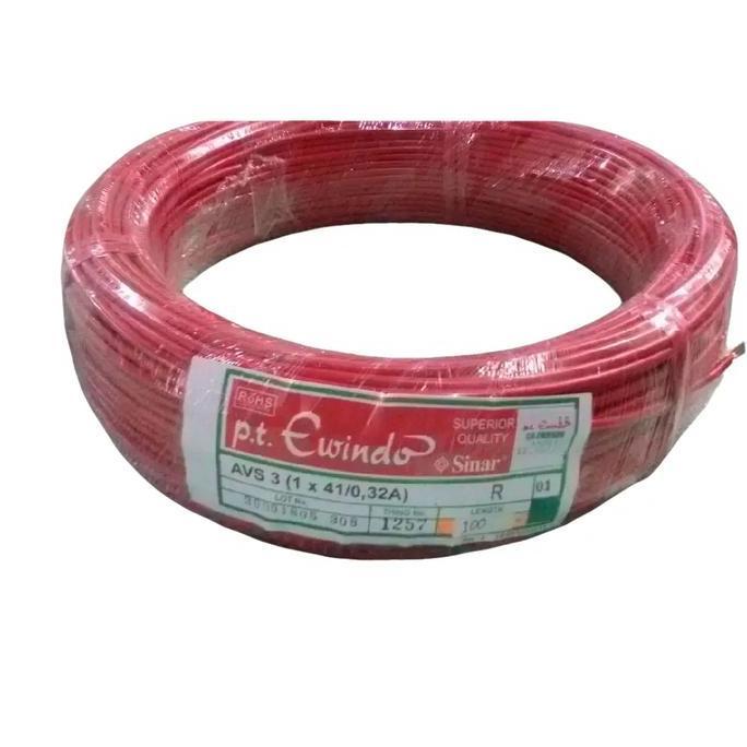 Kabel Sinar AV 3 / Kabel nyaf 3mm /Kabel nyaf Ewindo /Kabel Sinar