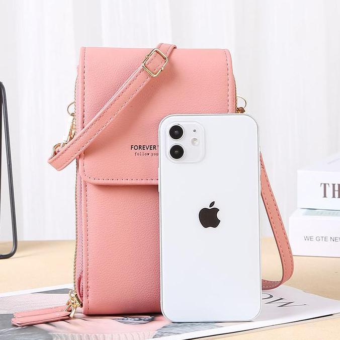 Key- Dompet Pocket Tempat Hp Wanita Tas Hp Wanita Dompet Korea Serbaguna Dk75