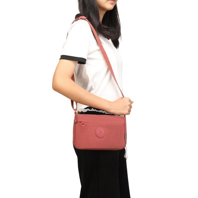 Sylviaori- Opiobags Shoulder Bag Tas Selempang Pioma Wanita / Sling Bag Nylon Pioma / Pioma New Orio