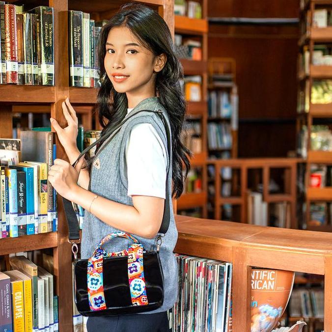 Promotoday- Sovlo Mini Carla Sling Bag / Tas Selempang Wanita/ Tas Sling Bag Wanita/ Tas Transparan 