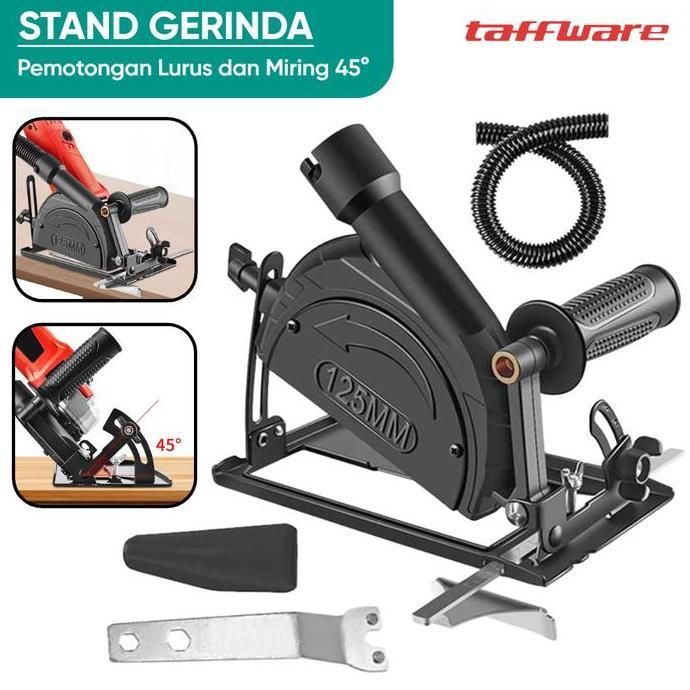 BEAM Stand Gerinda Taffware Dudukan Gerinda Pemotong Besi Kayu Potong Miring 45 Derajat 100 - 125 mm
