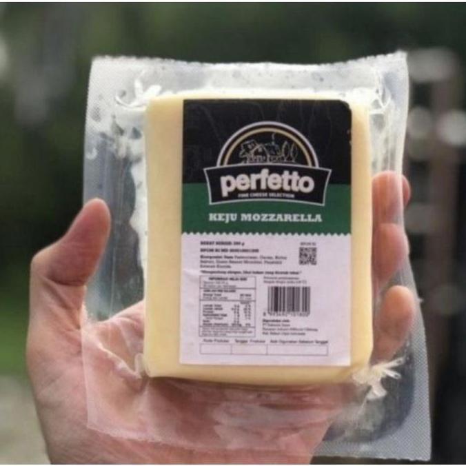 New- Perfetto Mozarella 250 gram / Keju Mozarella Perfetto