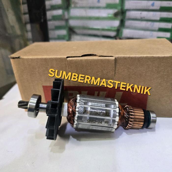 TERLARIS ARMATURE BITEC HM2-24DRE ANGKER ROTOR MESIN ROTARY HAMMER BITEC HM 2-24 DRE BITEC HM2 24 DR