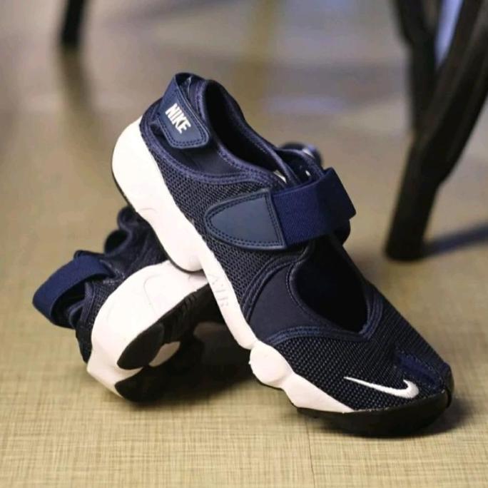 Sepatu Wanita Nike Air Rift Navy White Orinal
