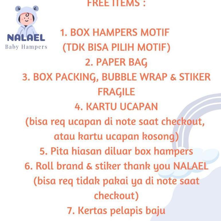 TERBARU NALAEL HAMPERS BAYI SWEATER SERIES KADO LAHIRAN GIFT BOX BAYI LAKI LAKI DAN PEREMPUAN UNISEX