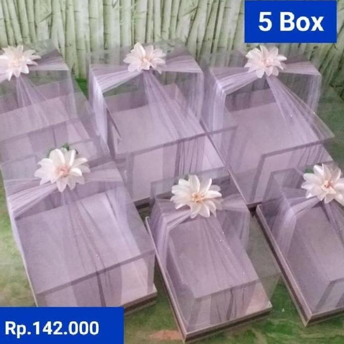 kotak Seserahan / box Nikahan/kotak Hantaran isi 5/box seserahan