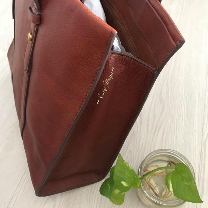 Fossil Kingston Tote Brown Tas