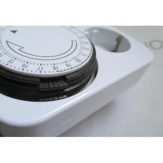 Stop Kontak Timer Analog 24 Jam Stop Kontak Timer