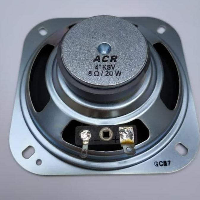 SPEAKER ACR 8 OHM 20W 4 INCH FULL RANGE AUDIO SPEAKER KSV NEW 8R 4INCH 20 WATT SPEAKER KSV 4INCH