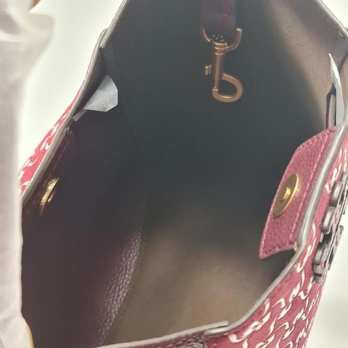 Tas Wanita TB ORINAL USA Mcgraw croc embossed small bucket AUTHENTIC