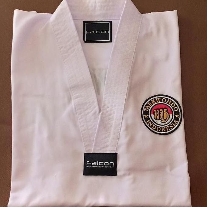 DOBOK TAEKWONDO KERAH PUTIH