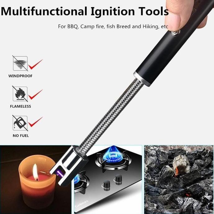 begionezz - korek api mancis pemantik kompor lilin elektrik plasma lighter cas usb