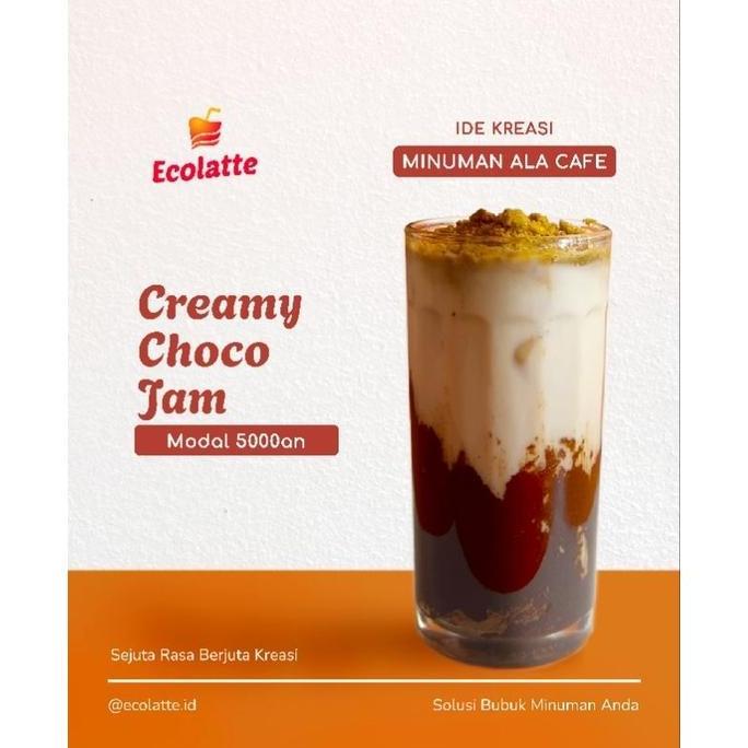 Kaji.Doeloe - Ecolatte Royal Choco Bubuk Minuman 1 Kg Aneka Rasa Halal Bpom